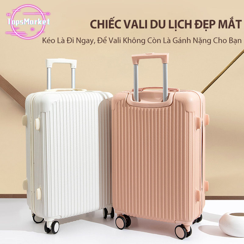 Vali, hành lý mật mã chắc chắn, vali hành lý size 20/24, bảo hành 5 năm