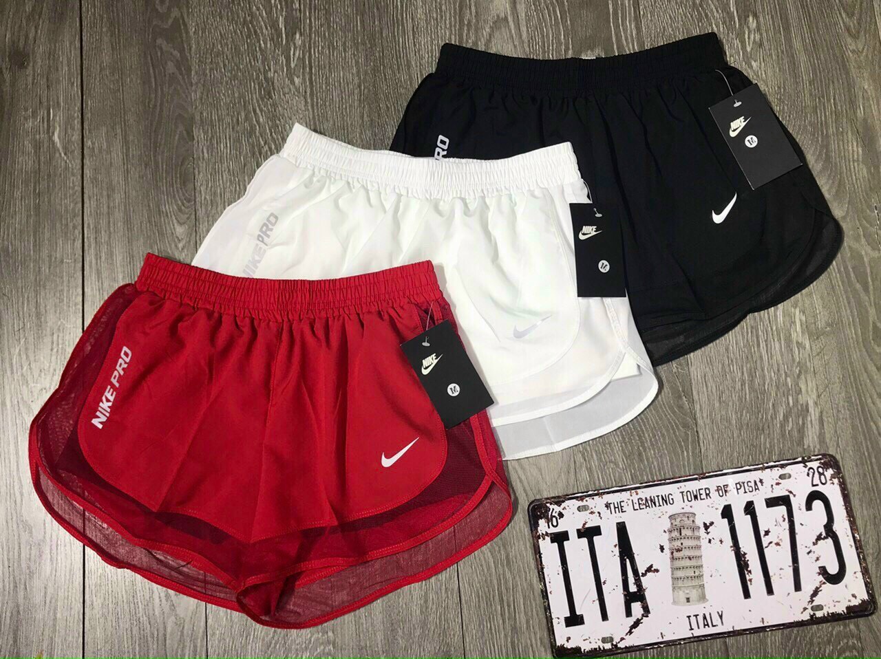 Quần Short Nữ Nike Tập Gym, Yoga 2 lớp Chất Liệu Cao Cấp thấm hút mồ hôi nhanh