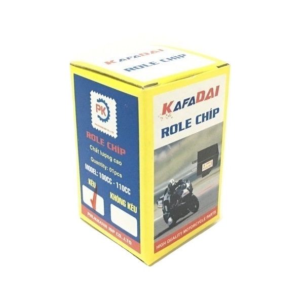 Cục chớp xi nhan xe máy cho xe Dream Wave 100cc - 110cc KAFADAI THAILAND - Role chip kêu (Dùng cho các dòng xe số) KL880