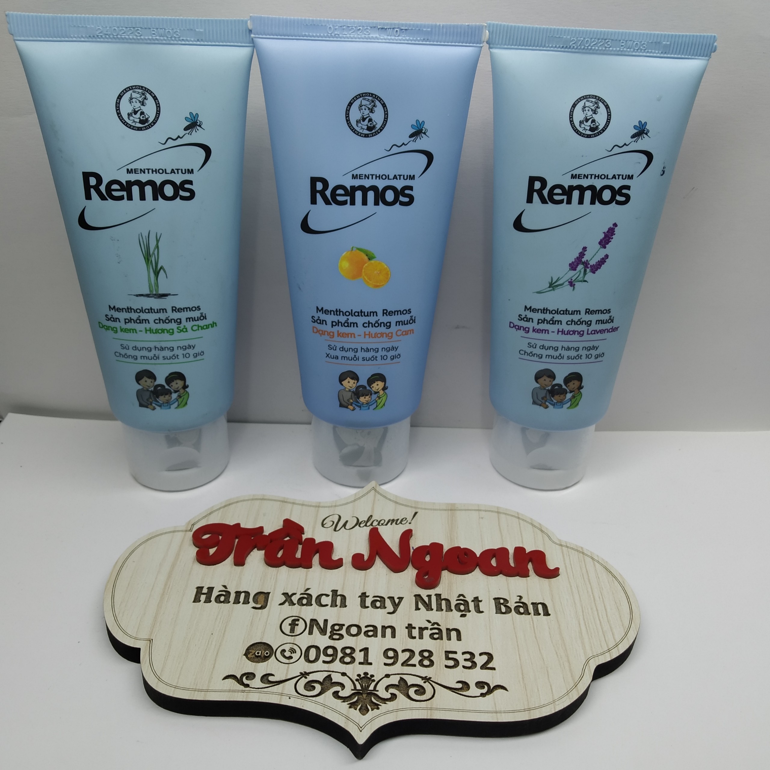 Kem Chống Muỗi Remos Mentholatum - Tuýp 70g