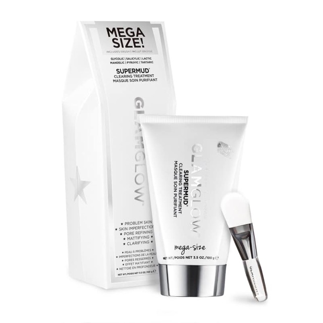 Mặt nạ đất set Glam Glow bigsize 100ml