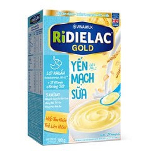 Bột ăn dặm ridielac gold yến mạch sữa – hg 200g
