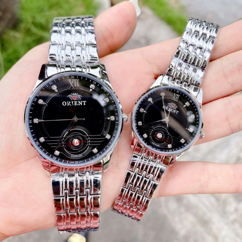 Đồng hồ đôi nam nữ chống nước Đồng hồ nam dây kim loại 0RENT OR1 Size 40mmĐồng hồ nữ dây kim loại 0RENT OR1 Size 30mm fullbox - Đồng hồ nam thể thao - Đồng hồ đôi nam nữ cao cấpKiwi xanh