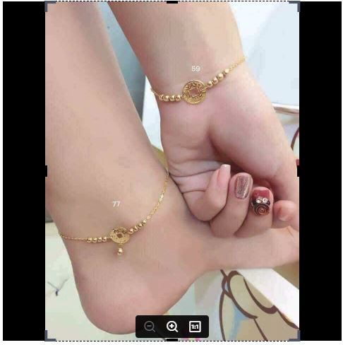 lắc tay kim tiền đồng xu
