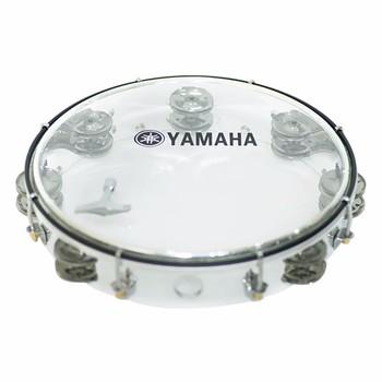 Trống lắc tay - Lục lạc gõ bo Tambourine Yamaha MT6-102T (trong suốt)