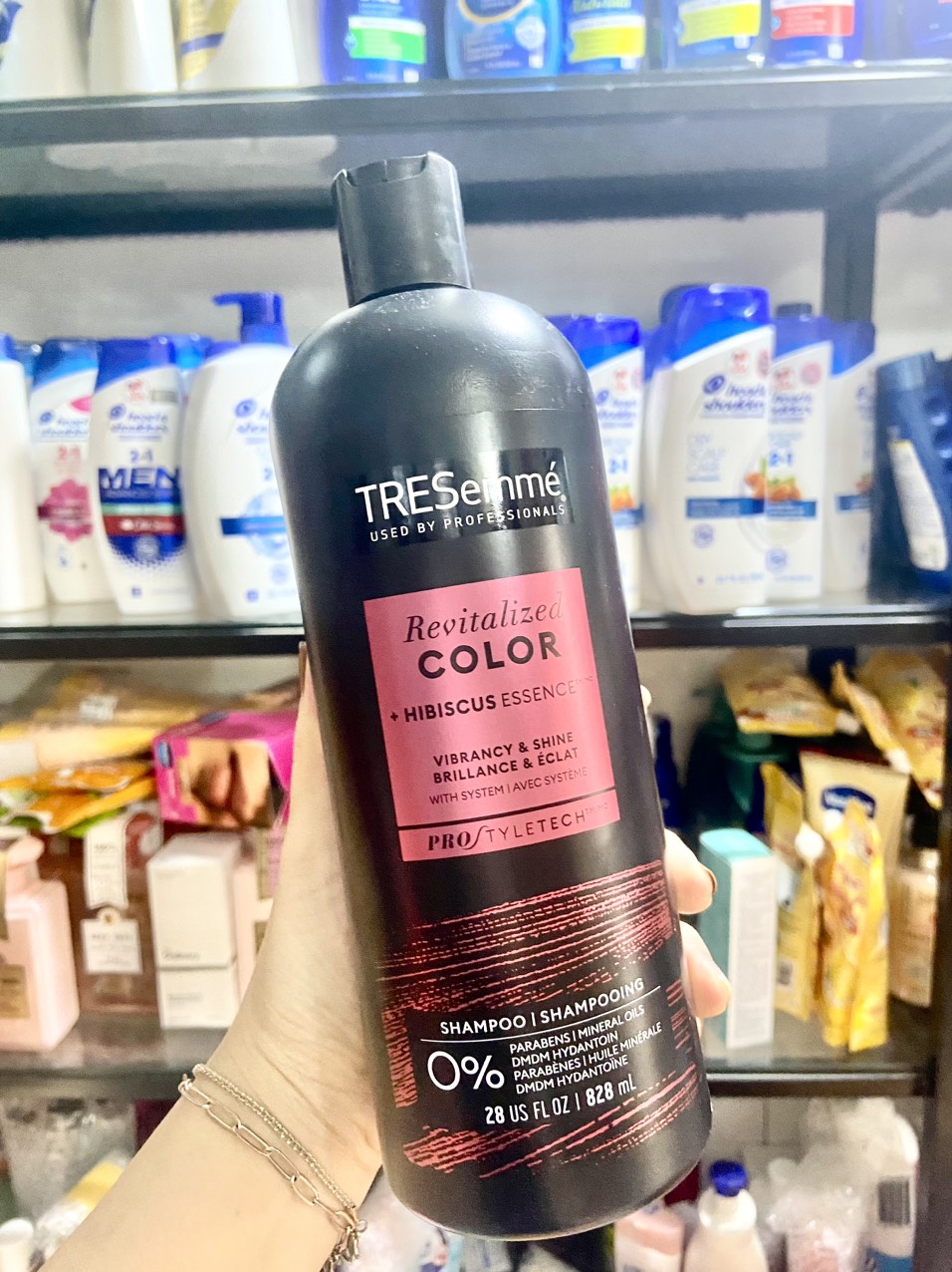 Dầu gội tresemme mỹ c color revitalize shampoo & conditioner dành cho tóc nhuộm màu 828ml