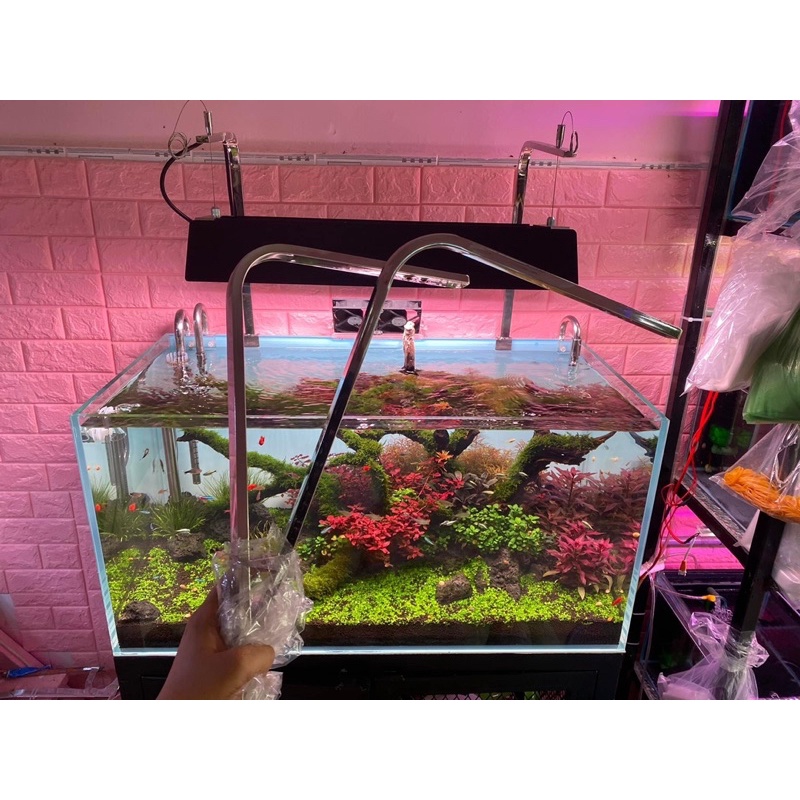 Giá treo đèn thuỷ sinh inox 304 - chân treo đèn hồ thuỷ sinh hồ cá