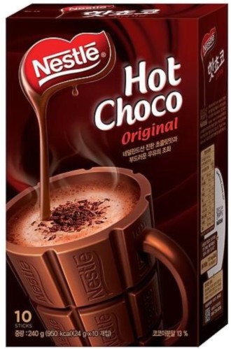 Bột Cacao Hot Choco hộp 240gram (10 gói x 24gram) - Nestle