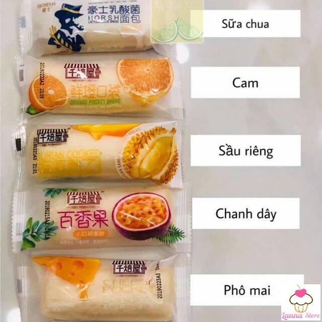 Combo 25 bánh sữa chua mix vị