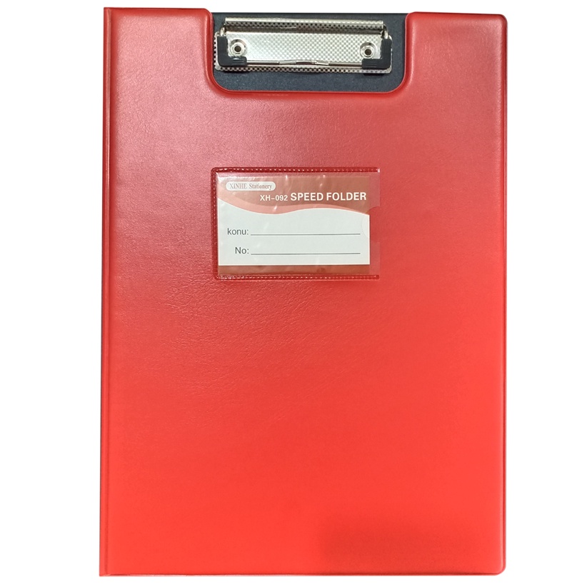 Trình ký 2 mặt da mềm xh 092 có bảng tên