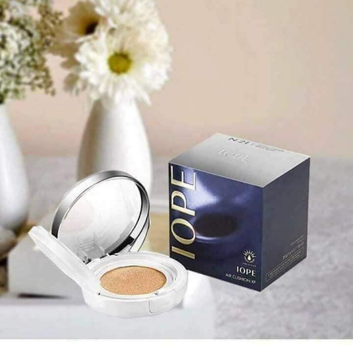 Phấn nước HQ tặng kèm lõi và son dưỡng môi vaselin