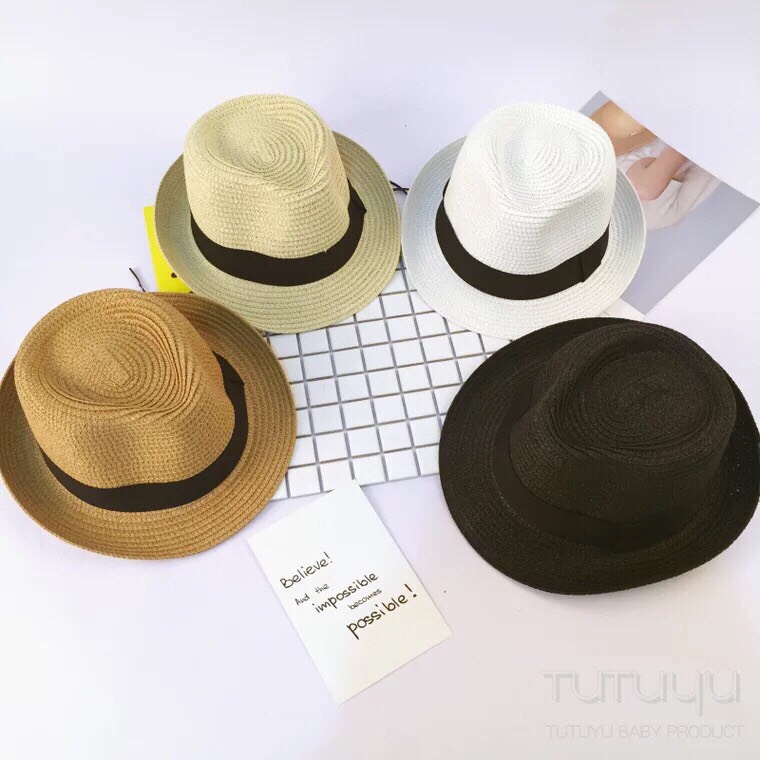 MŨ PHỚT NAM, NÓN CAO BỒI NAM NỮ, Nón Phớt du lịch biển Nam Nữ