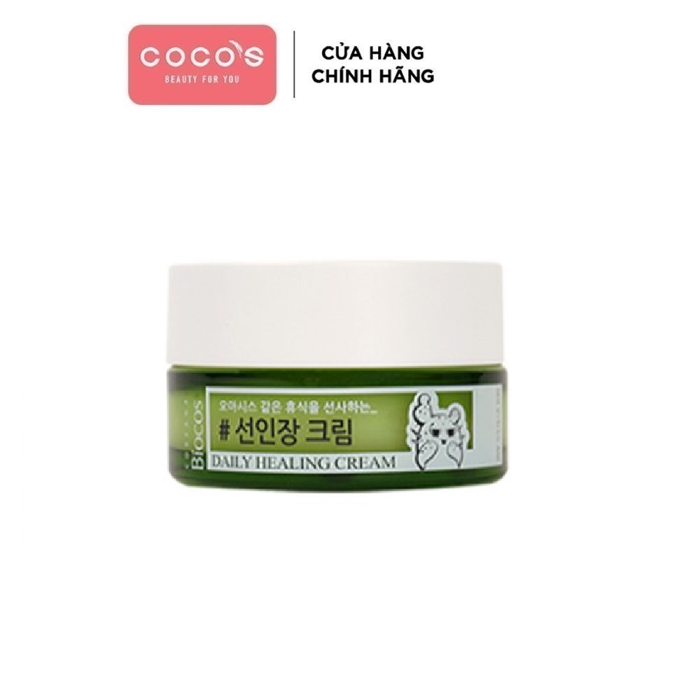 Kem dưỡng ẩm Coreana Biocos Daily Healing Cream 50g