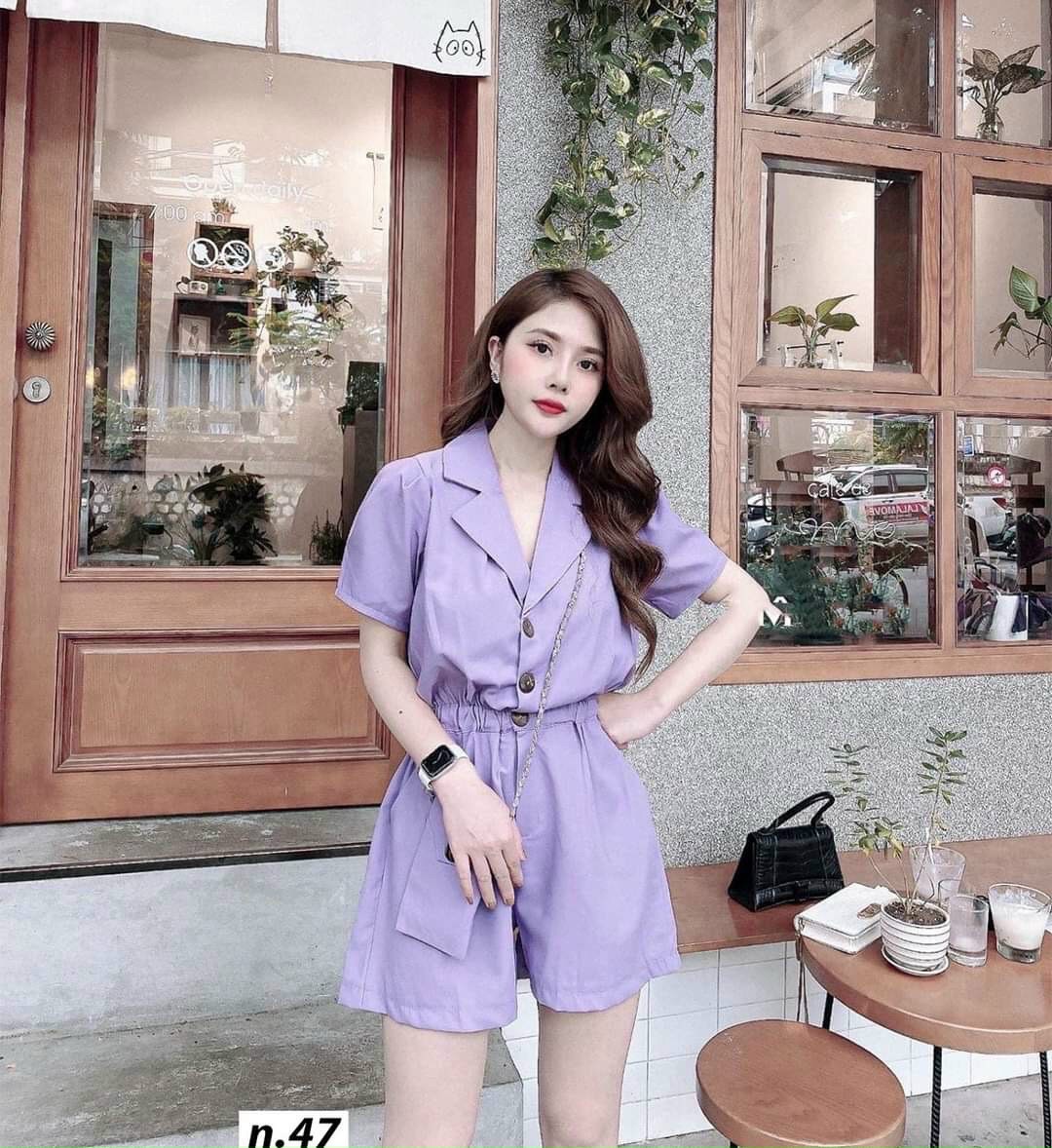 JUM NGẮN CỔ VEST CÀI NÚT SIÊU SANG CHẢNH , FORM DÁNG CHUẨN HÌNH, TRẺ TRUNG, TTSGR