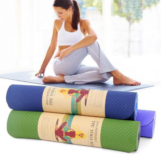 Mua Khăn Trải Thảm Tập Yoga , Mua Tấm Thảm Tập Yoga , Tấm Thảm Yoga , Tấm Trải Tập Yoga , Yoga Mat - Chọn Mua Ngay THẢM YOGA HAI MẶT LOẠI TỐT - Chất Liệu Đẹp , An Toàn
