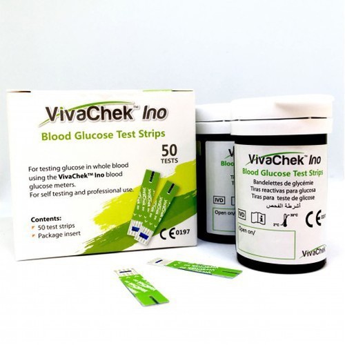 Que thử đường huyết VivaCheck 50 que