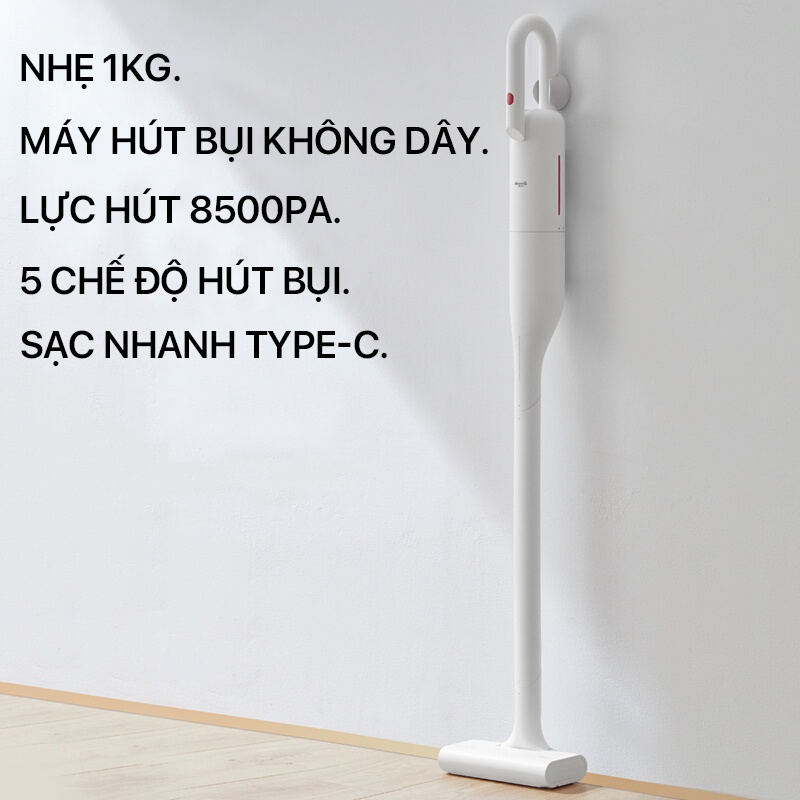 Máy hút bụi, lau nhà không dây Deerma VC01