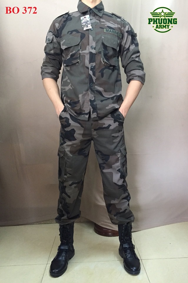 QUẦN ÁO LÍNH RẰN RI MÃ 372