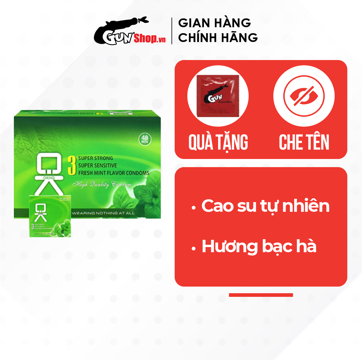Bộ 12 Hộp Bao Cao Su Ok Mùi Hương Dâu Tây 3 Bao