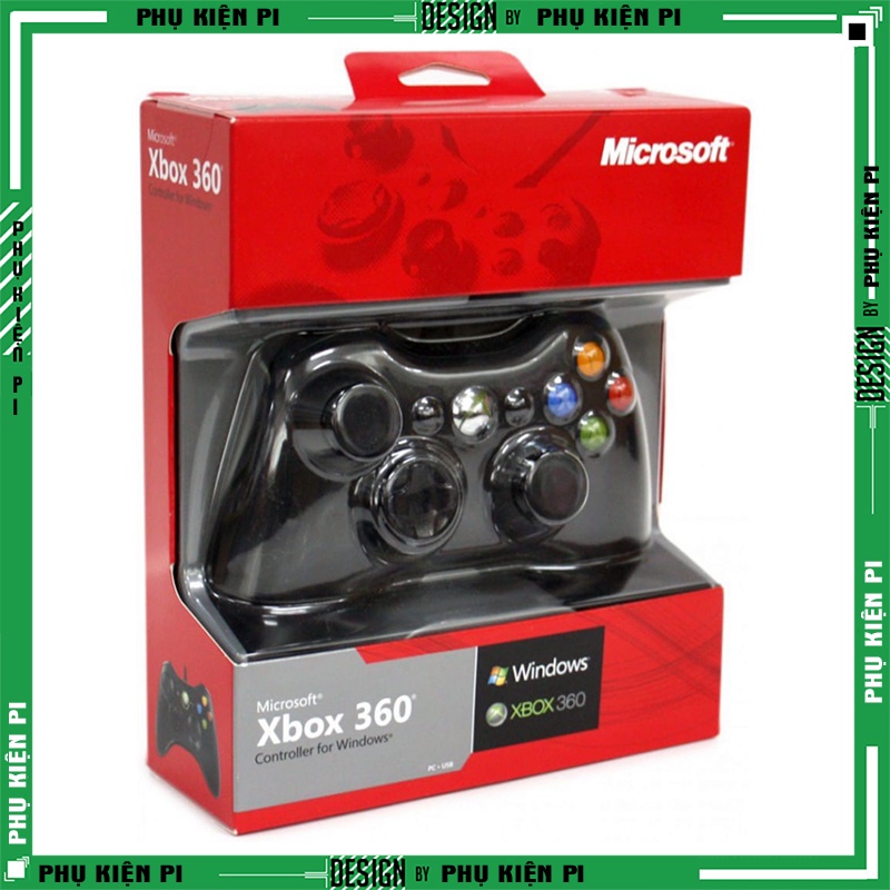 Tay Cầm Xbox 360 Controller: Tay cầm Xbox 360 Controller sẽ mang đến cho bạn những trận đấu game tuyệt vời nhất với chất lượng vượt trội. Hãy tưởng tượng bạn đang cầm trên tay chiếc tay cầm này và điều khiển nhân vật của mình như một tay đua chuyên nghiệp trong các trò chơi yêu thích!