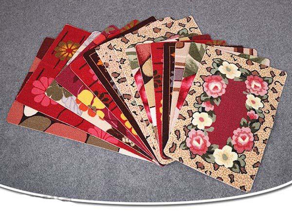 Bộ 3 Thảm trải cửa 3D siêu đẹp hoa cao cấp (Giao màu ngẫu nhiên)