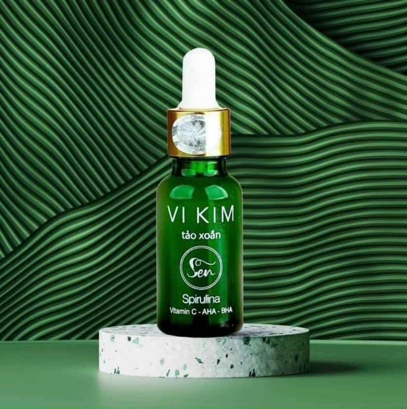 Vi Kim Tảo Xoắn Sen - vi tảo bong da đẹp sau 1 tuần