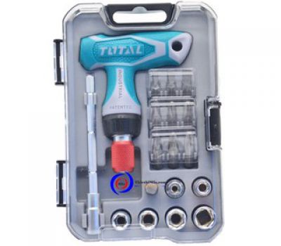 Bộ vặn ốc vít total 18 món 2 chiều