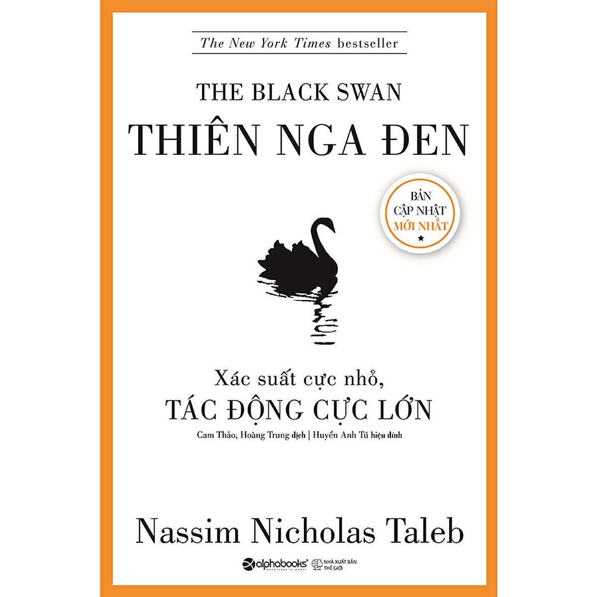 Sách Thiên Nga Đen (Tái Bản 2020) - Bản Cập Nhật Mới Nhất + Tặng Bookmark