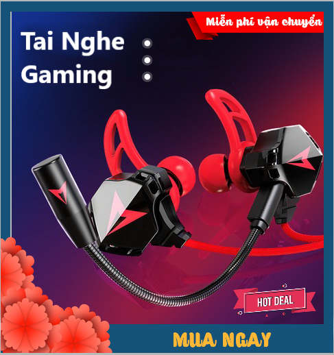 Tai Nghe Gaming 2020 Chống Ồn Cao Cấp GH5 Gamer Pro Cho Điện Thoại PC Máy Tính Có Mic Rời Đàm Thoại Chiến Mọi Tựa Game PUBG Liên Quân Molie Liên Minh Huyền Thoại CSGO - XSmart