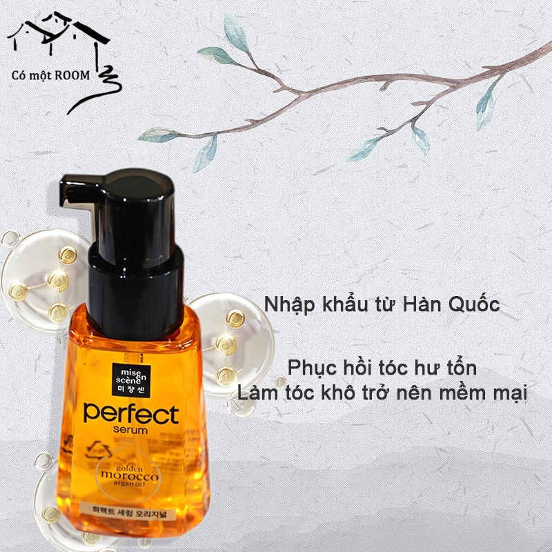 HOÀN TIỀN 20% - Tinh chất dưỡng tóc dưỡng tóc mise en scene 80ml Phục hồi tóc hư tổn làm tóc khô trở nên mềm mại
