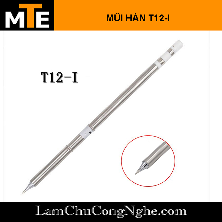 Mũi hàn nhọn,TIP hàn Hakko FX-950/FX-951 T12-I 75W dùng cho trạm hàn T12