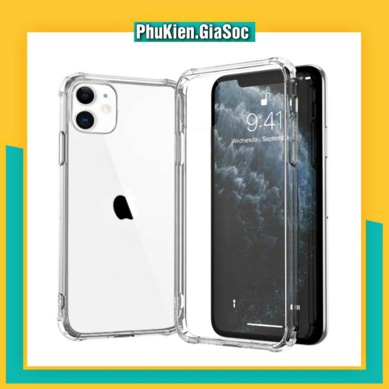 Ốp Lưng Iphone 12 - Ốp Lưng Chống Sốc Trong Suốt Dành Cho Iphone 12/12 Pro/12 Promax