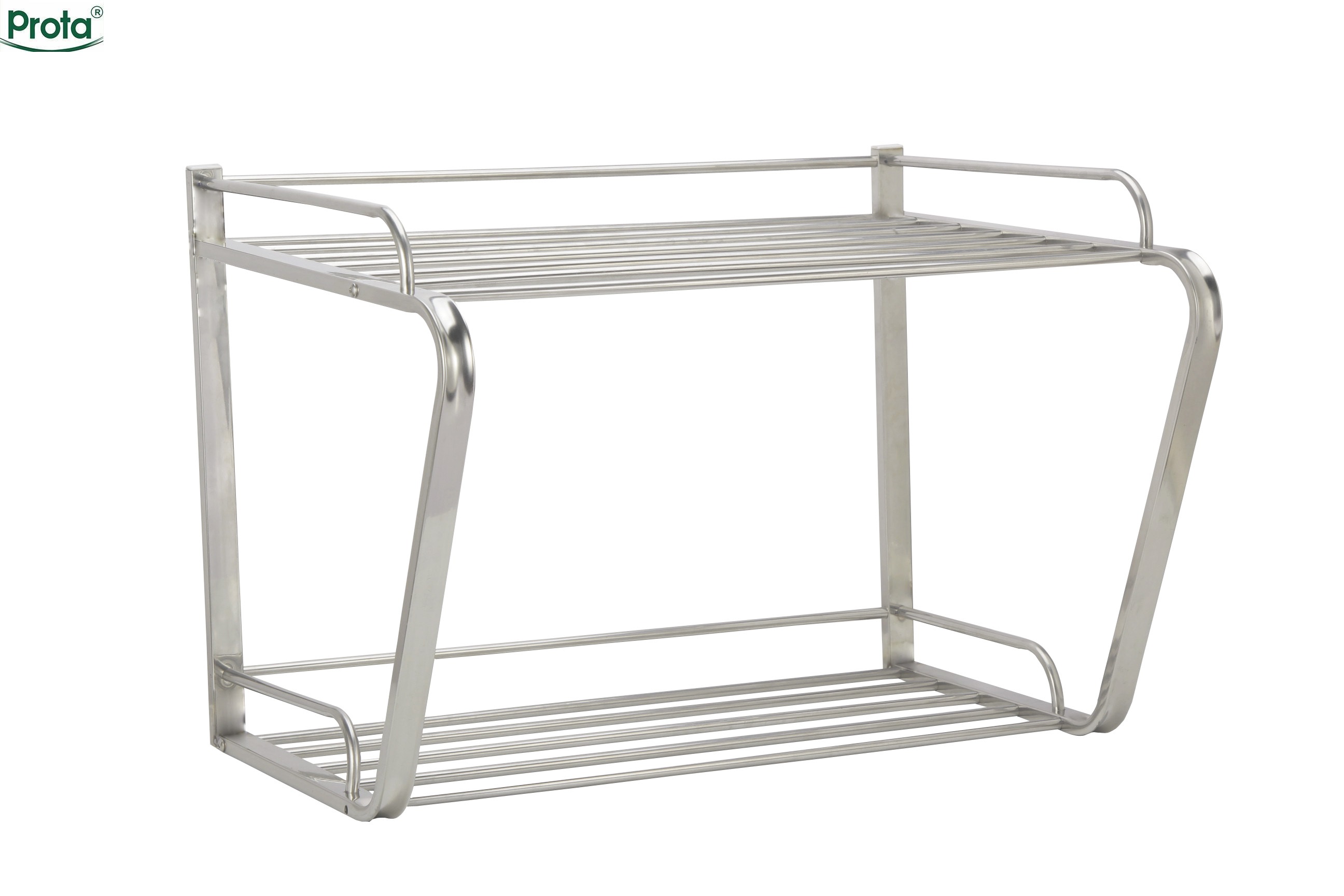 Prota Kệ lò vi sóng inox chữ D treo tường cao cấp PT-960