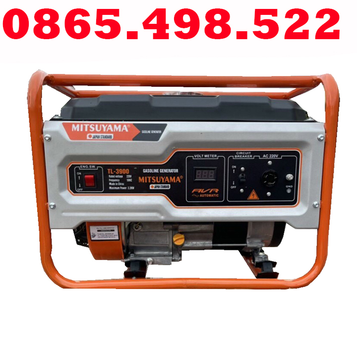 Máy phát điện chạy xăng 2kw mitsuyama tl-3900