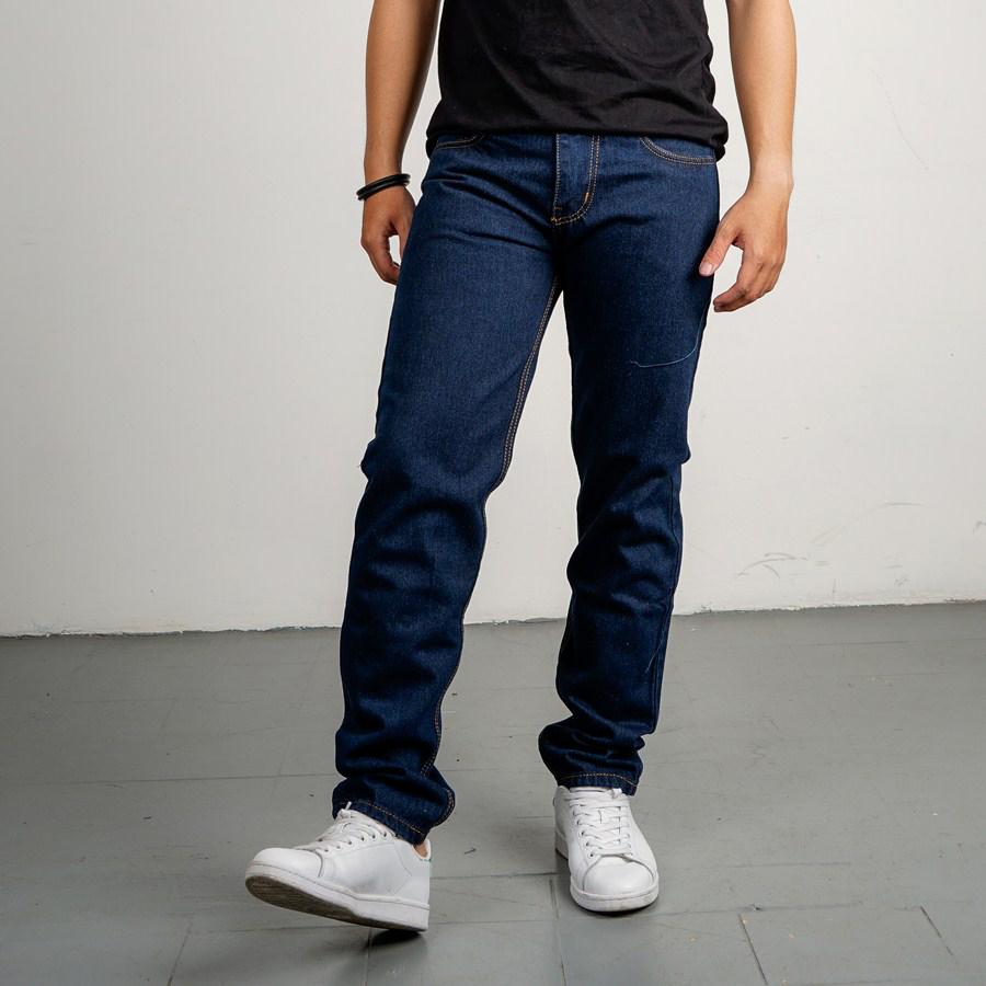 [HCM]Quần jeans nam xanh bạc cào rách BM153  quần jeans nam vải đẹp  quần jeans nam