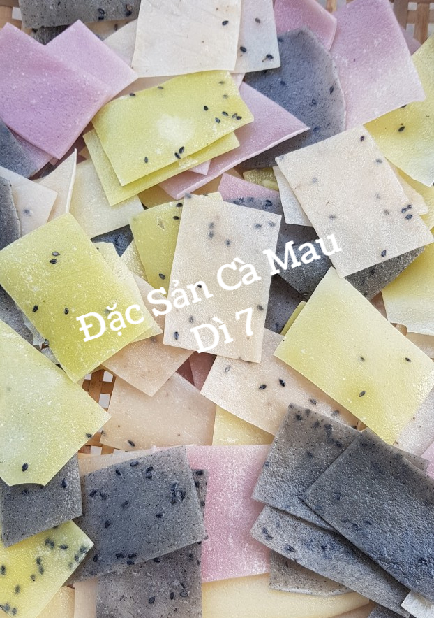 [250Gram] Bánh phồng nước cốt dừa, mix nhiều vị