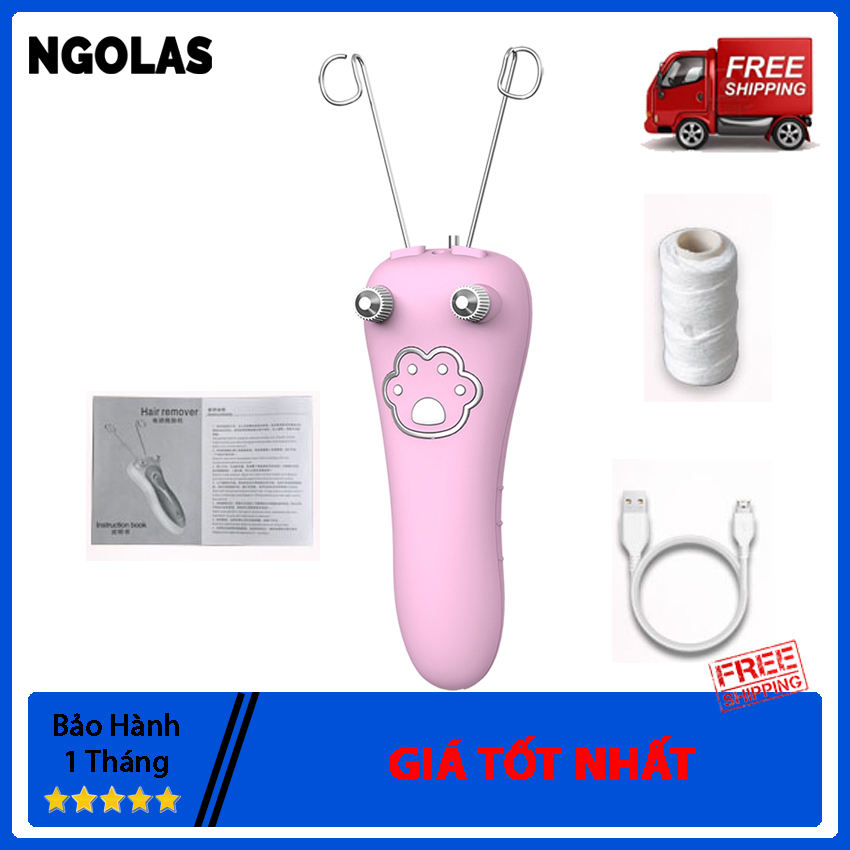 Máy se lông măt - Thiết bị triệt, tẩy lông mặt dòng cao cấp sạc pin tiện lợi tiết kiệm điện - SG666