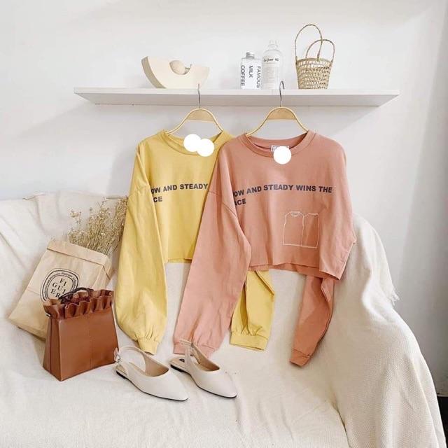 Áo croptop now and steady dtr0919