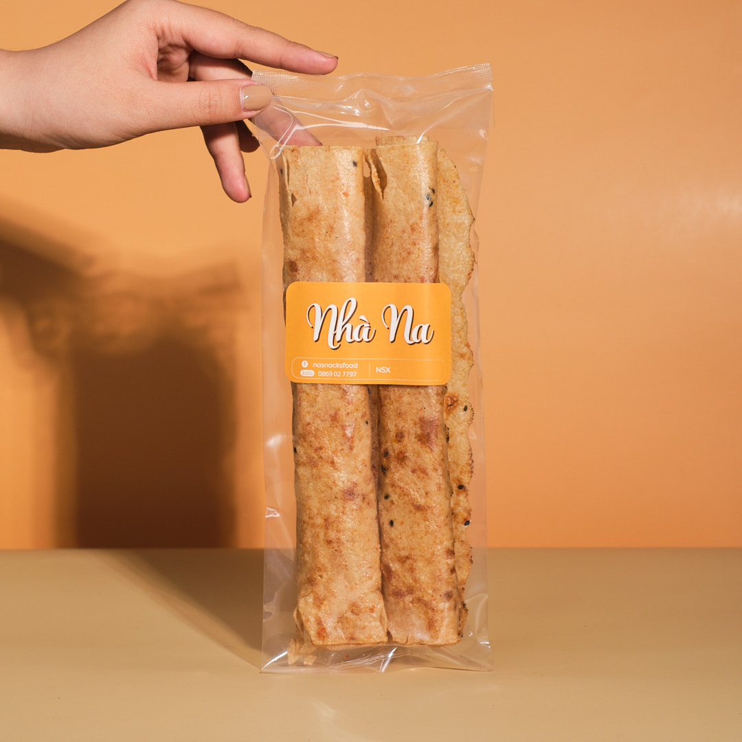 Bánh Tráng Nướng Mắm Ruốc - Cuộn Chà Bông -  Đặc Sản Đà Lạt