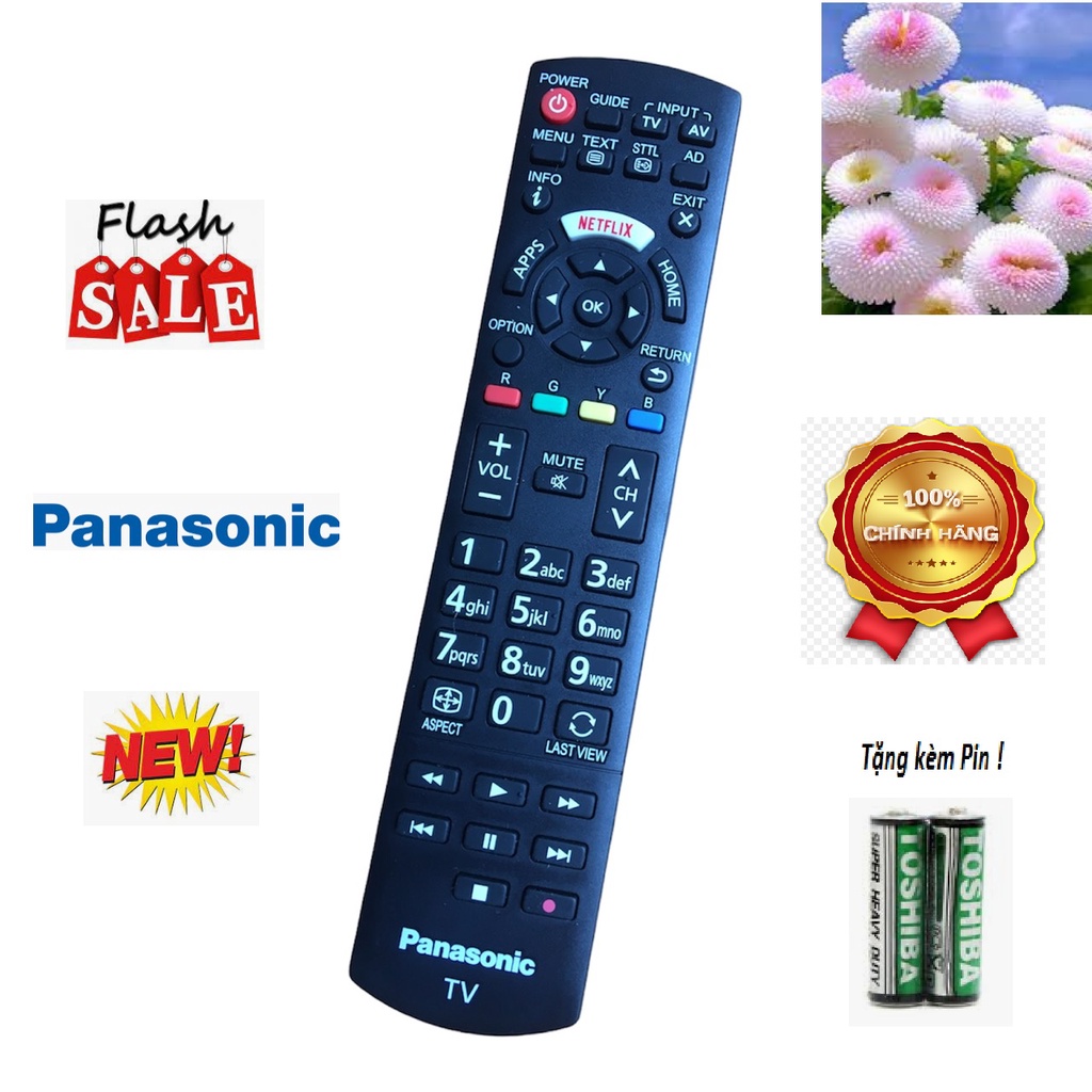 Điều khiển TV PANASONIC Smart đa năng cho tất cả REMOTE TV PANASONIC