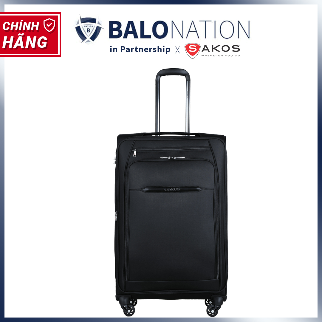 Vali kéo vải sakos vivian 7 - size 28 inch - tại balonation.vn