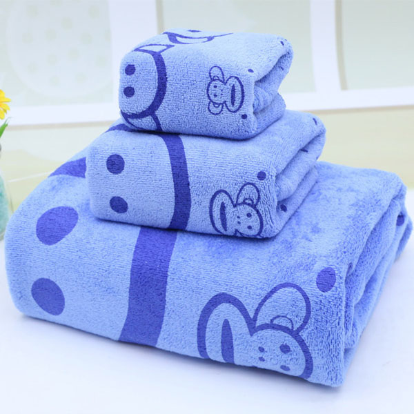 [ HÀNG MỚI 2020] Set 3 khăn tắm thái lan mềm mịn cho gia đình - Bộ 3 khăn tắm Thái Lan (Màu ngẫu nhiên)