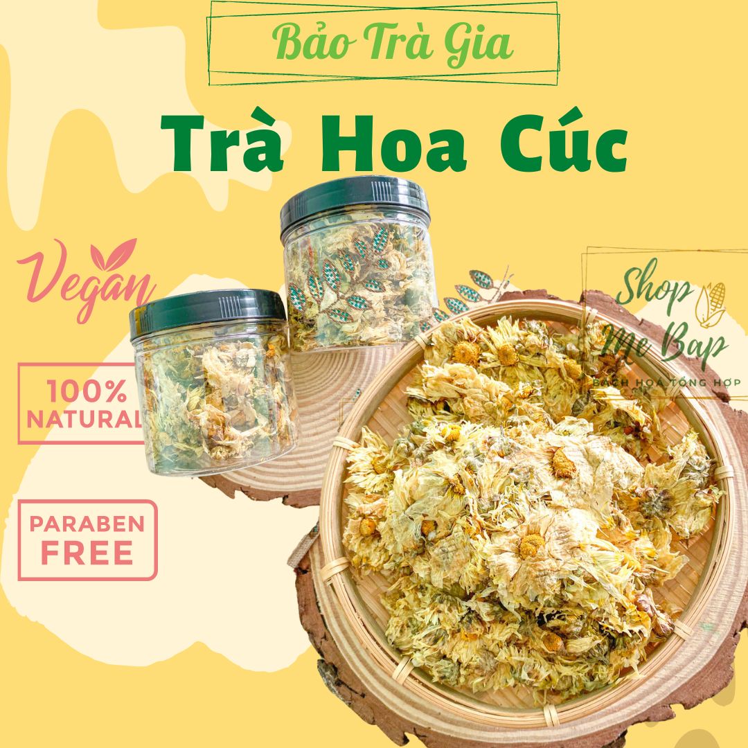 Trà Hoa Cúc Trắng Nguyên Bông - Bảo Trà Gia