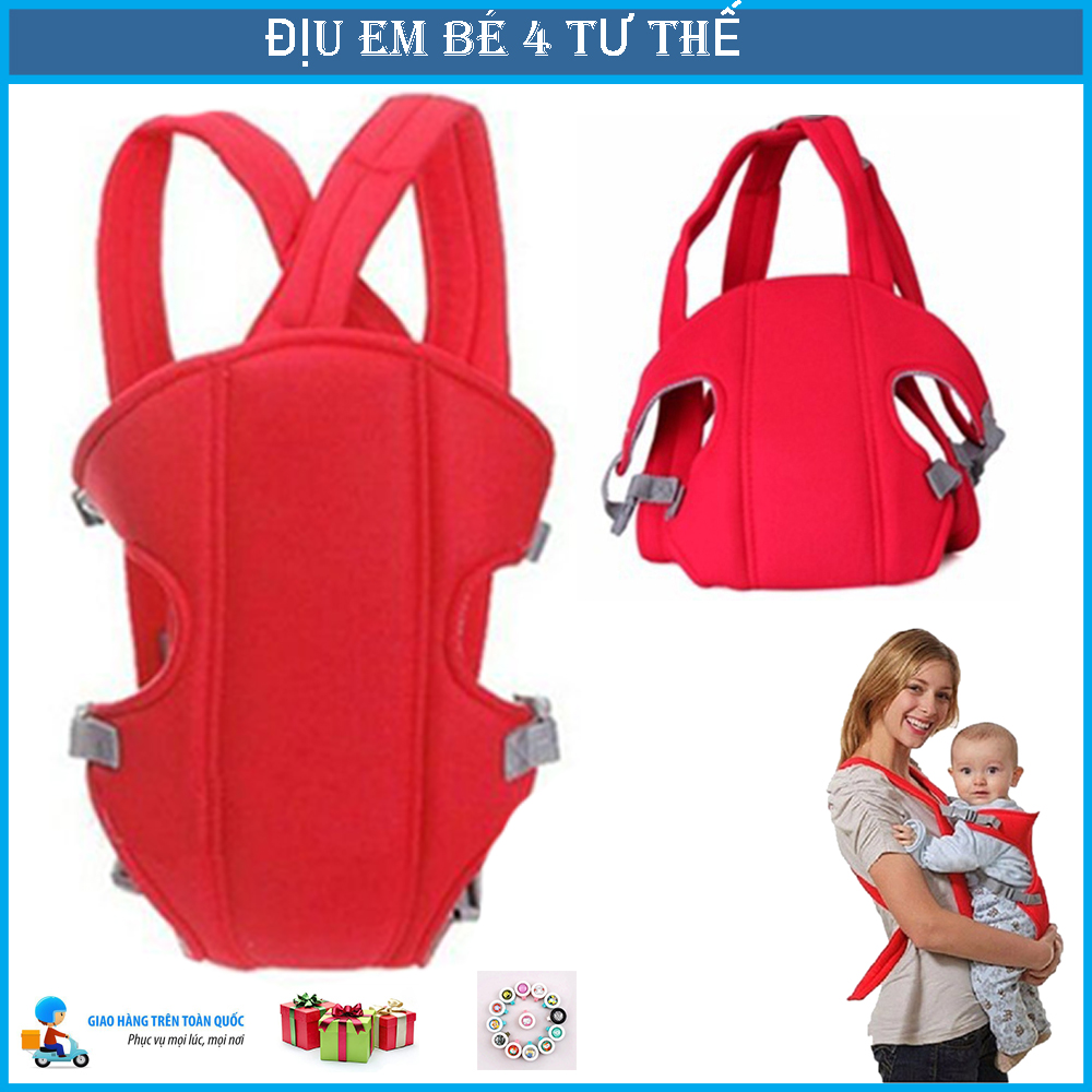 ĐAI MANG EM BÉ.ĐAI MANG EM BÉ ĐA NĂNG,ĐAI MANG EM BÉ 4 TƯ THẾ,THIẾT KẾ ĐẸP,100% COTON,THOÁNG MÁT,TIỆN LỢI CHO MẸ AN TOÀN CHO BÉ.Tặng kẹp đuổi muỗi cho bé.