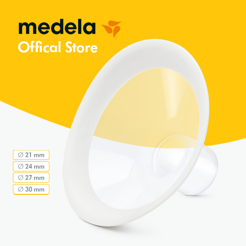 Phụ kiện máy hút sữa | Phễu Medela Flex 1 chiếc ( 21,24,27,30mm) | Thích hợp với hình dạng ngực - Hàng phân phối chính thức Medela Thụy Sĩ