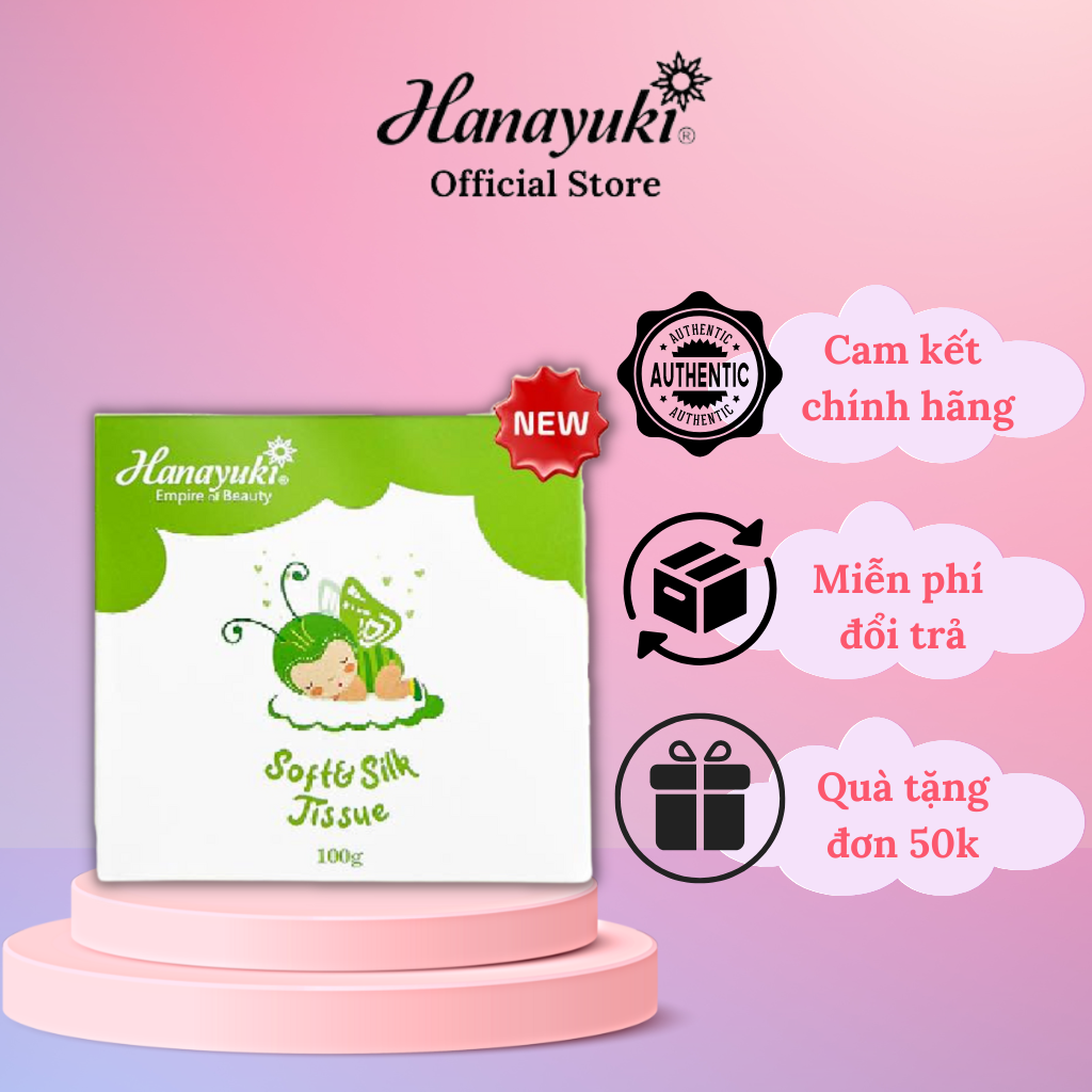 Khăn Ướt Vệ Sinh Phụ Khoa Hanayuki Chính Hãng - Giấy Vệ Sinh Phụ Nữ Hanayuki Chính Hãng - Giấy Vệ Si