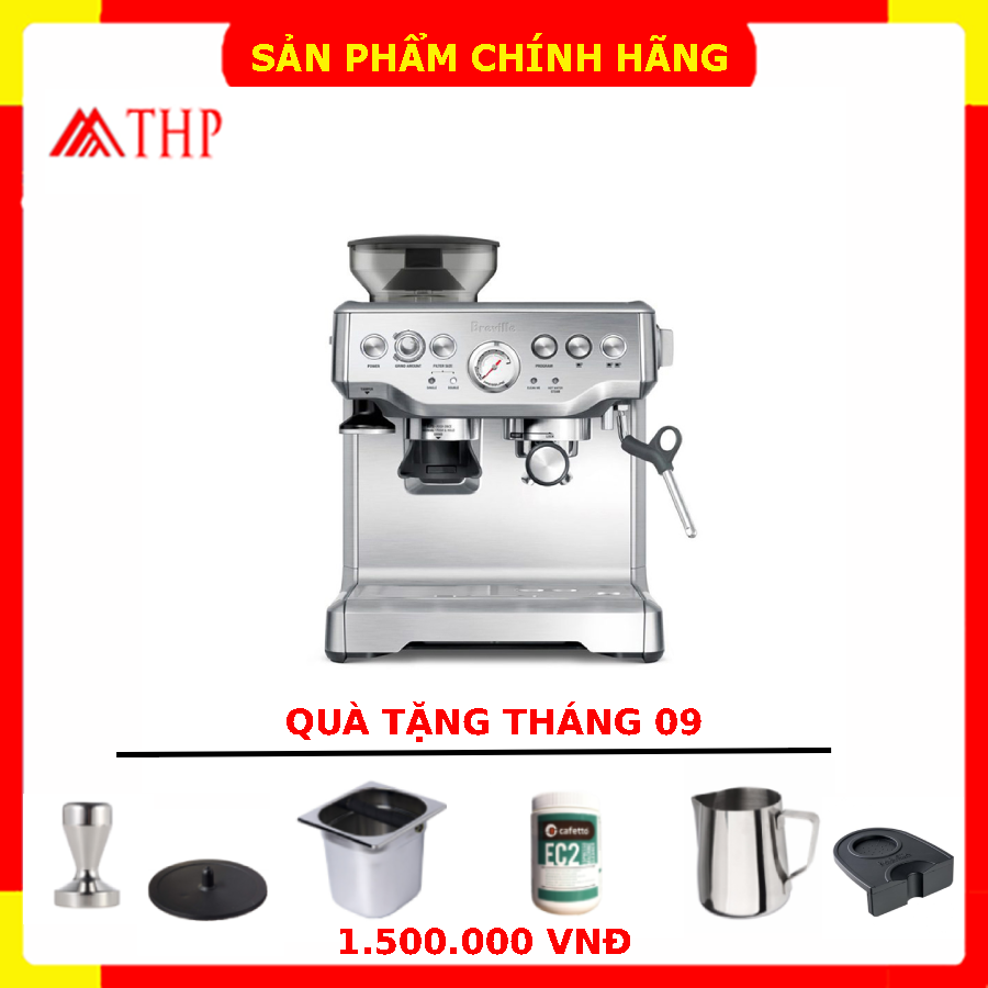 Máy pha cà phê Breville 870XL Nhập Khẩu Chính Hãng Độ Bền Cao Giá Khuyến