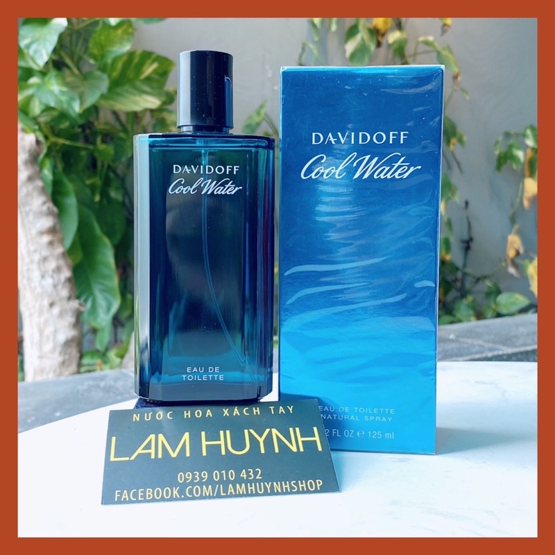 Nước hoa nam davidoff cool water for men 125ml
