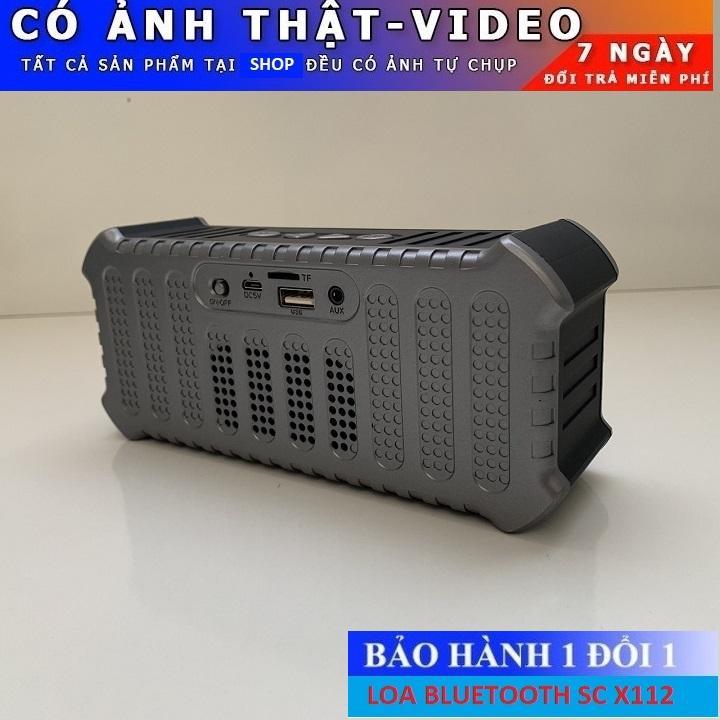 Loa Nghe Nhạc Mini-loa bluetooth không dây,Loa Bluetooth Âm Thanh Cực Đã,Loa MegaBass Cực Đỉnh,Địa Chỉ Bán Loa SC-X112 Chất Lượng uy Tín