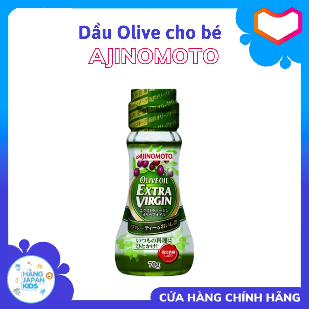 Dầu olive Ajinomoto Extra Virgin 70g - Hàng Nhật